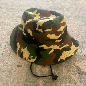 Kids Camo Bucket Hat
